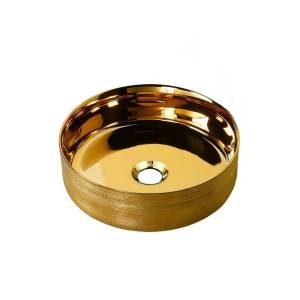 Раковина Cerutti Spa CR7044AS 35 см, золото