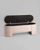Банкетка Stool Group Taks LV-112-S112 капучино, букле, с местом для хранения фото 4