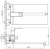 Смеситель для ванны с душем Haiba HB22615 фото 2