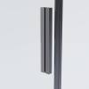 Душевая дверь в нишу Vincea Soft 2 (Софт 2) VDS-3SO2130CLGM профиль вороненая сталь, стекло прозрачное, 130x200 фото 5