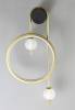 Бра Crystal Lux Rodrigo Ap20W Led Black/Gold фото 5