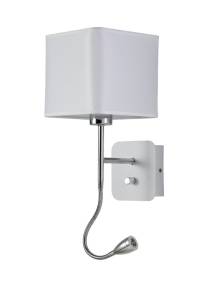 Бра Crystal Lux Paco AP2 CHROME/WHITE
