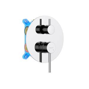 Смеситель для ванны Aquatek Европа AQ1347CR 3 режима, внешняя и скрытая часть, хром