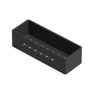 Полка WHITECROSS ERGO ER2280BL черный матовый