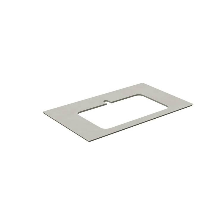 Столешница Kerama Marazzi Про Чементо KM6012G0501RP80Ir2 серый светлый натуральный, 80 см