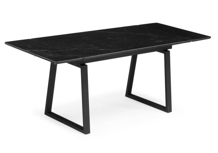 Стол Notta Джек 612900 черный мрамор shakespeare black, черный 140(200)x80x75
