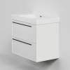 Тумба с раковиной La Fenice Elba Twin Bianco NFNC-01-ELB-B-80-2-3-80 белая матовая, 80 см