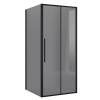 Душевой уголок Niagara Nova NG-85-11TB-TB80-34 профиль черный матовый, стекло тонированное, 110x80x195