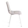 Стул Tetchair Chilly (mod. JSC-220) 24343 светло-серый, белый, велюр фото 2