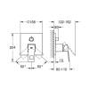 Смеситель для ванны с душем Grohe Eurocube 24094000 хром фото 4