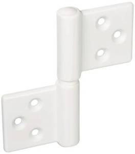 Петля карточная Morelli CH-R 85X82 W белый