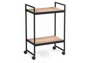 Стол сервировочный Woodville Ранд 595673 дуб делано 50x30x75