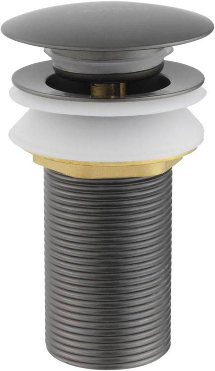Донный клапан Allen Brau Priority 5.31024-MG без перелива, 1 1/4", графит браш