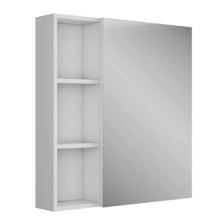 Зеркало-шкаф Uncoria Арно 70 67006 белый глянец