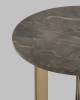 Стол журнальный Stool Group Кассия EET-292-BRCGS-brown 5105-9 темная керамика 60x60x50 фото 5