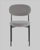 Набор из 4 стульев Stool Group Бриф DD AV 477-C83-K477NEW-9005-K X4 серый, велюр фото 3