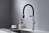Смеситель для кухни AQUAme Cucina AQM9904CR с гибким изливом, хром фото 3