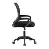 Кресло компьютерное Stool Group TopChairs Simple SN OUE-2501 black черный фото 3