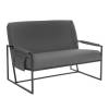Диван Tetchair Charli lux 25215 sharp графит, экокожа