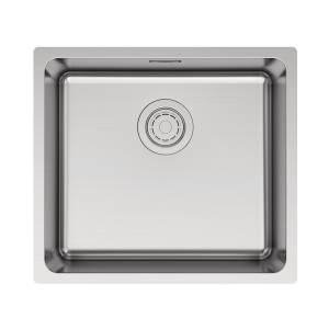 Мойка кухонная Paulmark Yuni 49 Uni YU49-BS Брашированная Сталь, 49x44