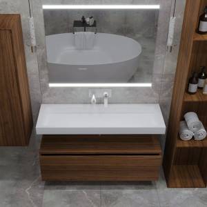 Тумба Armadi Art Flat Valessi Uno-S 120 dark oak