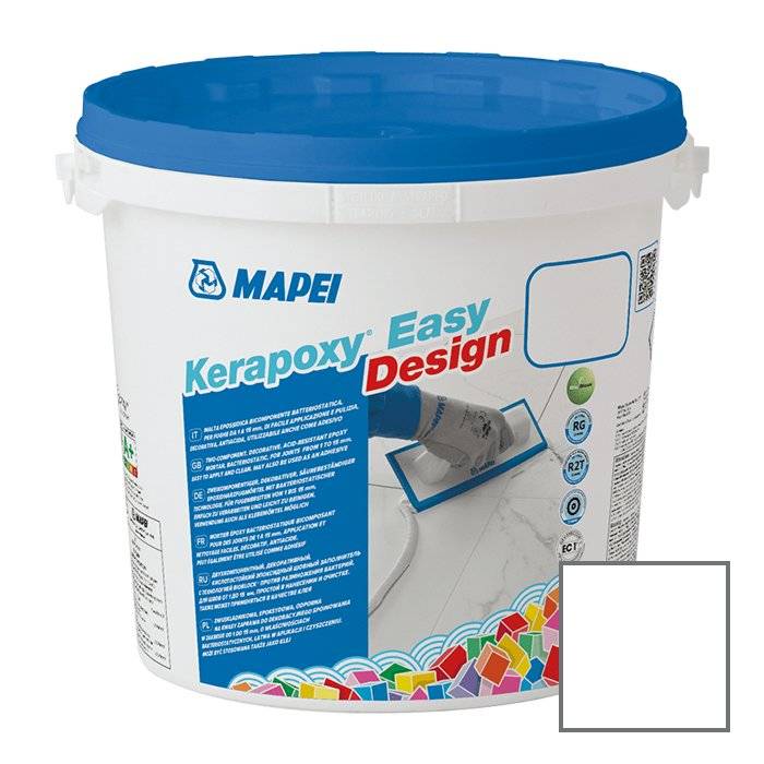 Затирка Mapei Kerapoxy Easy Design №100 Белый (3 кг)