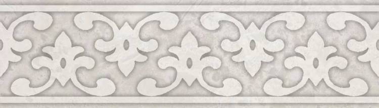 Бордюр Kerama Marazzi Ферони OS/B296/8348 серый матовый 20x5.7