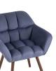 Кресло Stool Group Брайан BRUYNE HY-82 синий фото 2