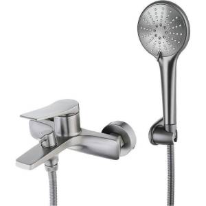 Смеситель для ванны Lemark Bronx LM3714GM графит