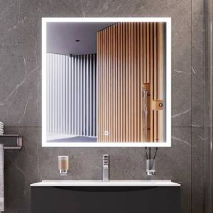 Зеркало BOND Cube M44ZE-8080 квадратное 80х80 с LED подсветкой и сенсором