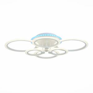Большая потолочная светодиодная люстра Evoluce Церина SLE500552-06RGB