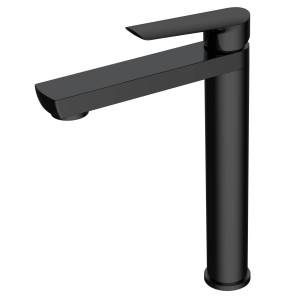 Смеситель для раковины ESKO Lagos Black LG25B высокий, черный