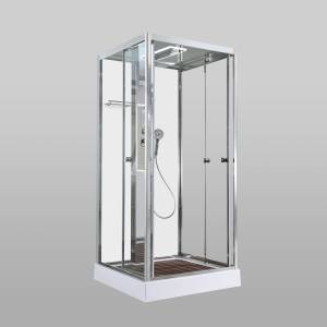 Душевая кабина AvaCan Z1910LEDMT 100x100x220