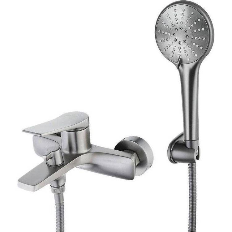 Смеситель для ванны Lemark Bronx LM3714GM графит