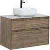 Тумба под раковину Aquanet Nova Lite 90 249518 2 ящика, дуб рустикальный