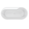 Акриловая ванна AQUAme AQM3505MW-L 179.5x84.5, левая, белый матовый фото 3