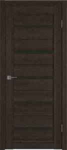 Межкомнатная дверь Владимирская Фабрика Дверей Atum 7 Wenge стекло Black Gloss 700x2000