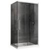 Душевой уголок Abber Schwarzer Diamant AG02128H Хром
