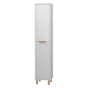 Шкаф-пенал Brevita Рисака RIS-05035-034П серый, 35 см