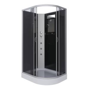 Душевая кабина Niagara Classic NG-3512-14LBKG (1200x800x2000) с низким поддоном (13см)