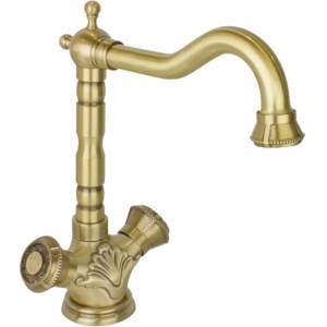 Смеситель для раковины Bronze de Luxe Royal 10105 бронза