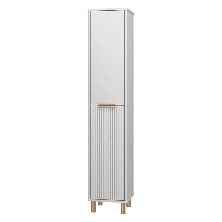 Шкаф-пенал Brevita Рисака RIS-05035-034П серый, 35 см
