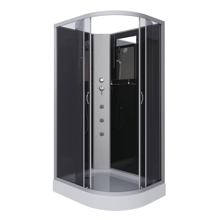 Душевая кабина Niagara Classic NG-3512-14LBKG (1200x800x2000) с низким поддоном (13см)