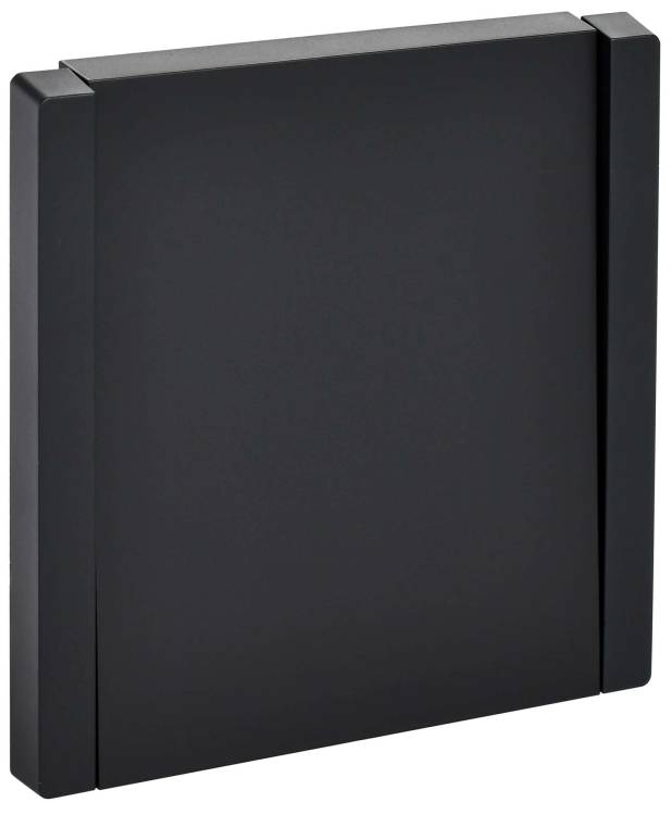 Выключатель 1-клавишный перекрестный IEK Forte&Piano FP-V13-0-10-1-K02 черный