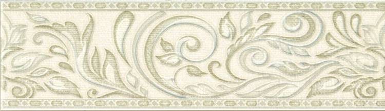 Бордюр Global Tile Adele B24AW0701M  Бежевый 7.7x27