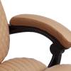 Кресло компьютерное Tetchair Chief 16161 бежевый, бронза фото 11