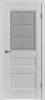 Межкомнатная дверь Владимирская Фабрика Дверей Emalex 3 Emalex Steel стекло Crystal Cloud 900x2000