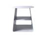 Стол журнальный Stool Group Leyre MT-123S DB-021 белый, металл 40x40x44.5