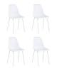 Набор из 4 стульев Stool Group Kon KONWIN CHAIR WHITE X4 белый