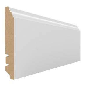Плинтус Wimar белый МДФ 2400x60x16